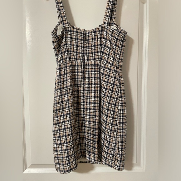 Abercrombie & Fitch Tweed Mini Dress Size Small - Picture 12 of 14